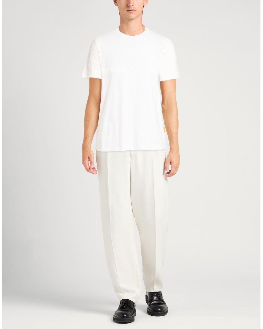 Parajumpers White T-Shirt for men