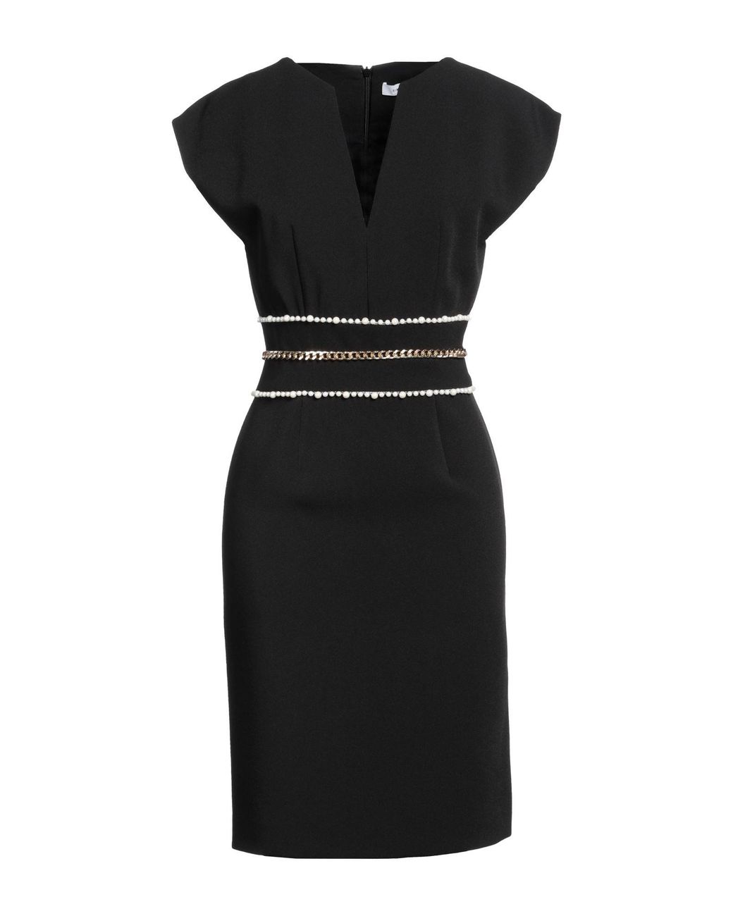 SIMONA CORSELLINI Black Mini Dress