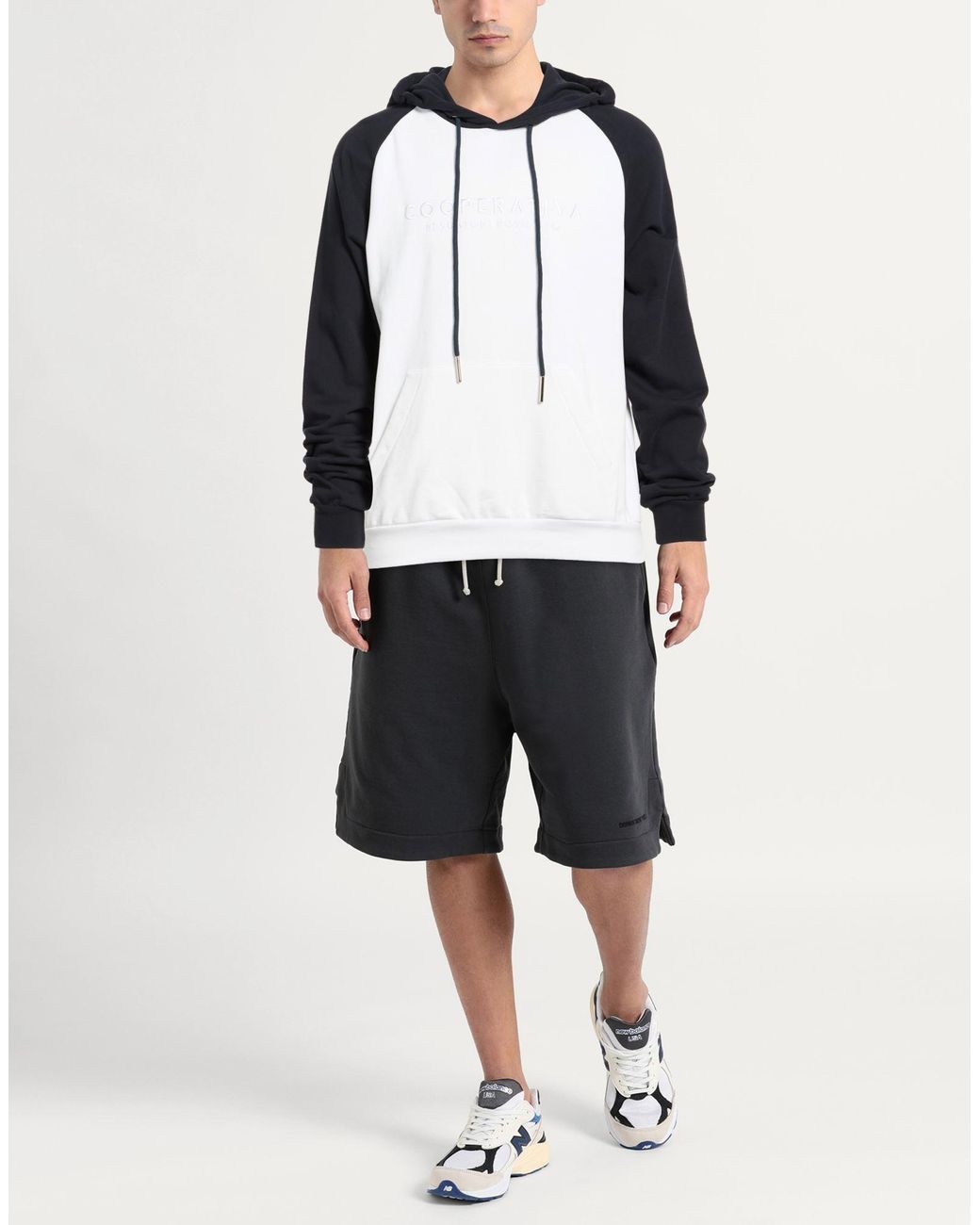 Cooperativa Pescatori Posillipo Blue Sweatshirt for men