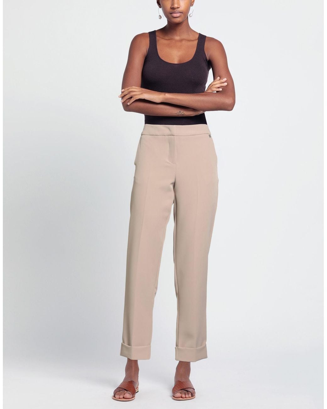 Please Natural N8 Pants Polyester, Elastane