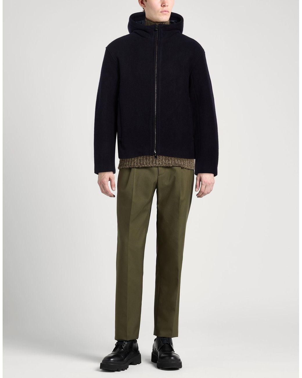 Emporio Armani Blue Jackets for men