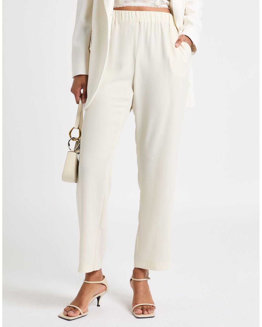 Suoli White Trouser