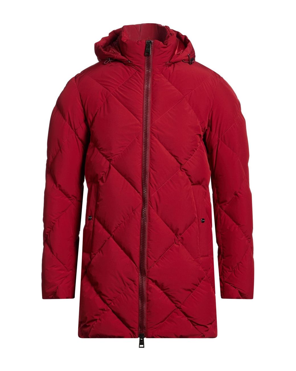 Herno Red Puffer Polyester for men