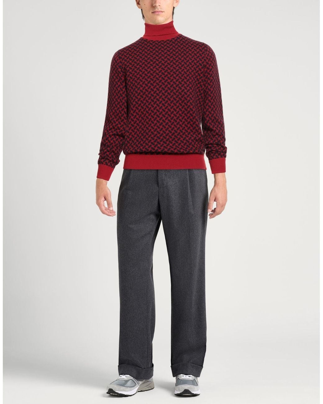 Drumohr Red Turtleneck for men