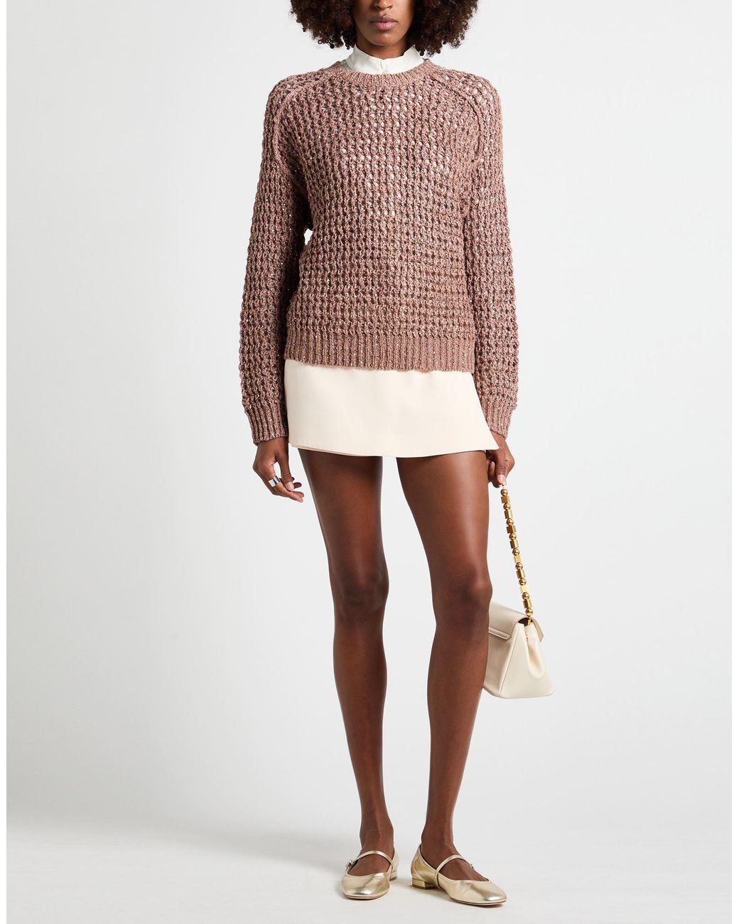 Brunello Cucinelli Brown Sweaters