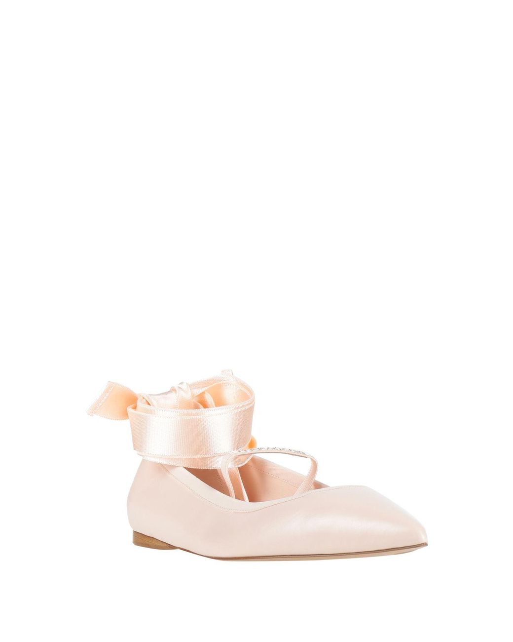 Ferragamo Pink Ballet Flats