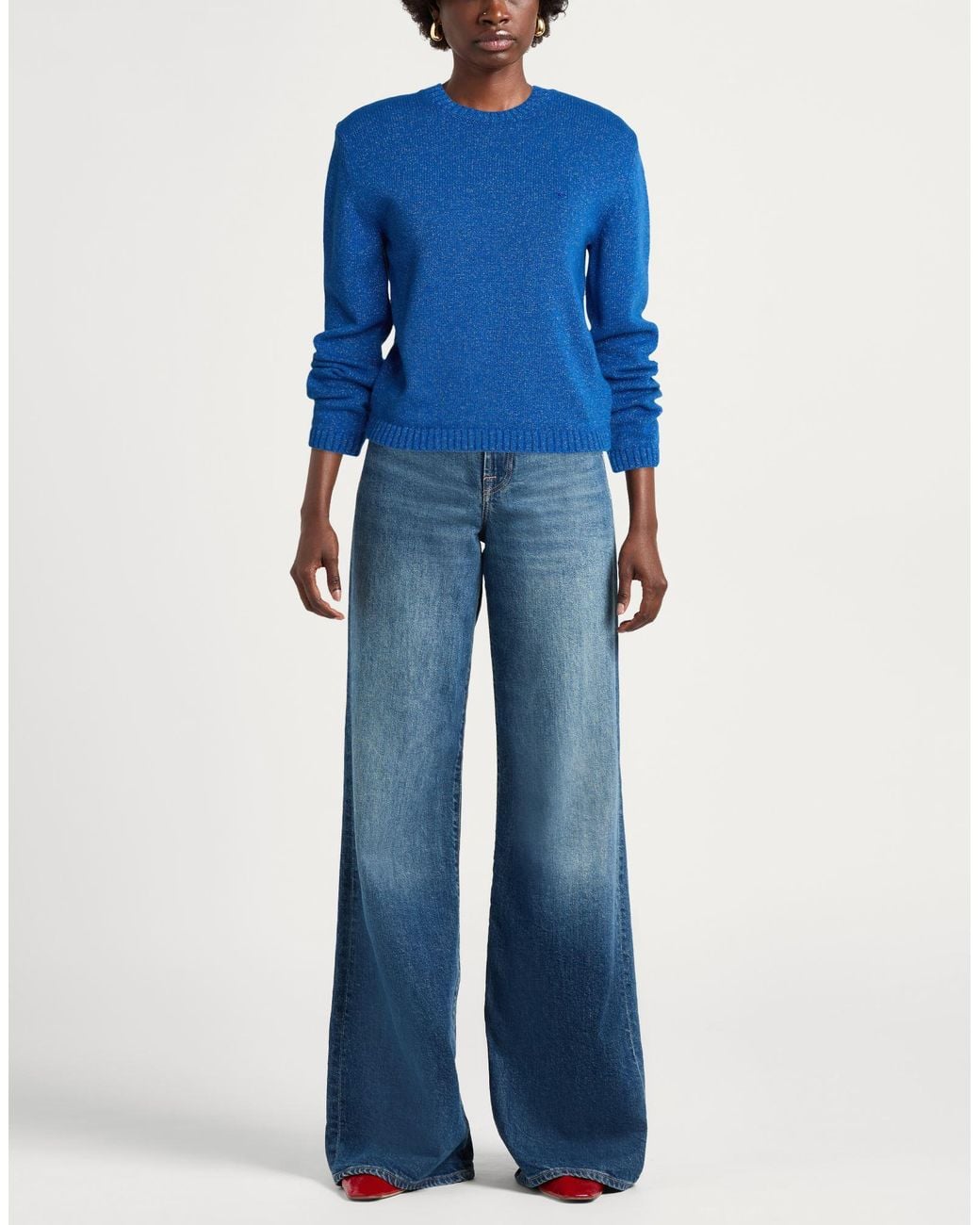 Chiara Ferragni Blue Jumper