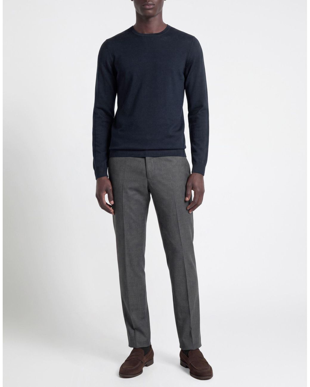Gran Sasso Blue Jumper for men