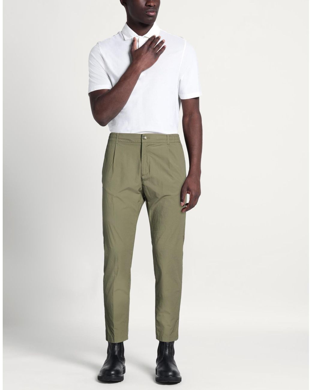 Cruna Green Pants for men