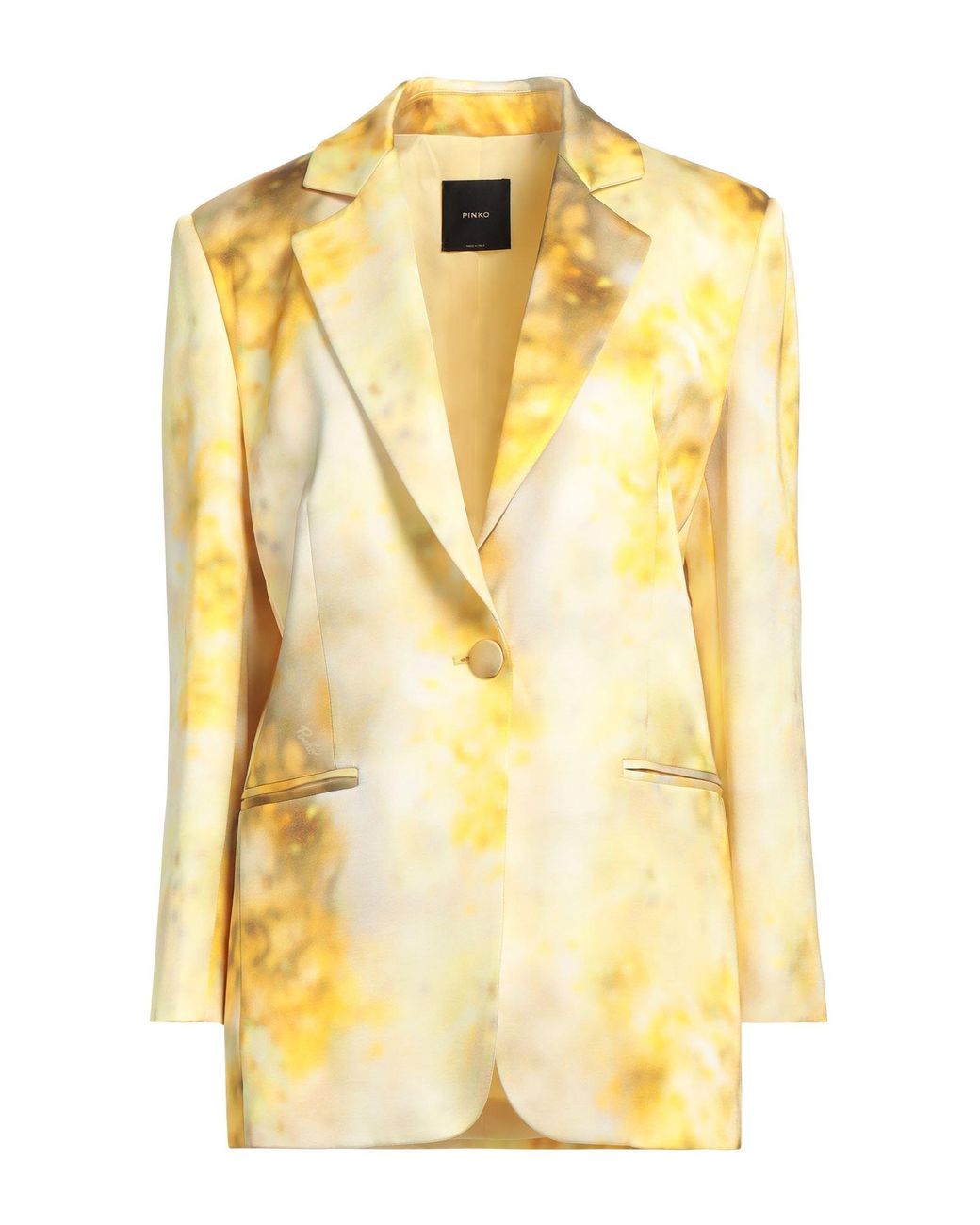 Pinko Yellow Blazer Viscose