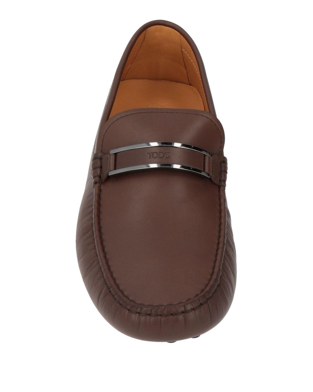 Tod's Brown Dark Loafers Leather for men