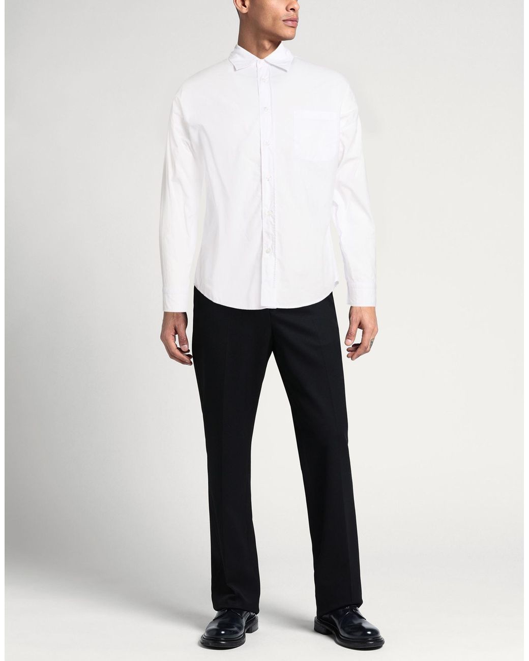 GMF 965 White Shirt Cotton for men
