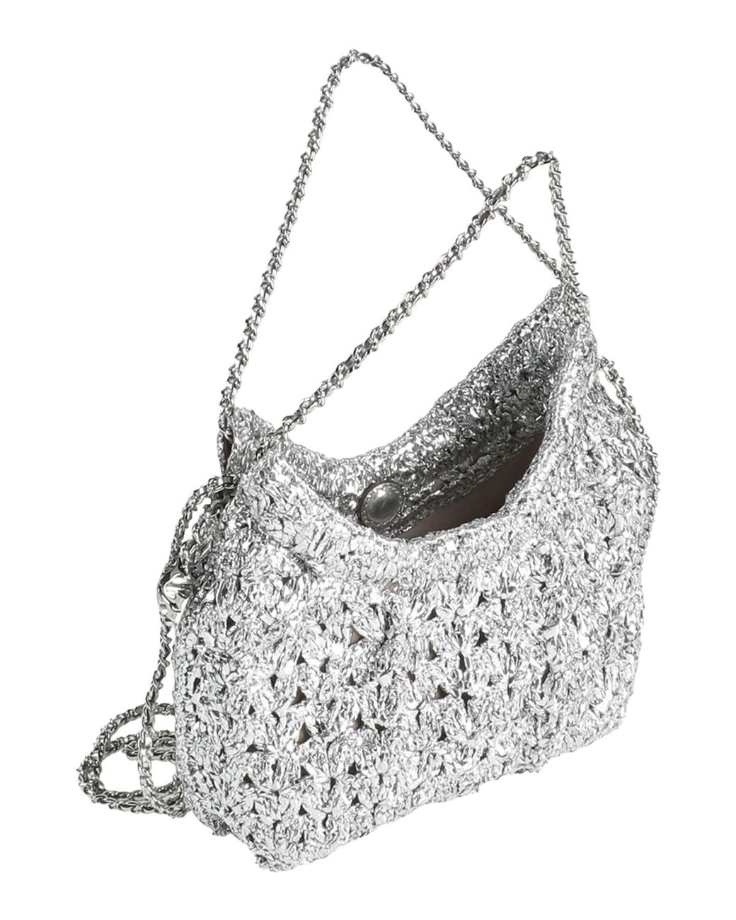 Tory Burch Gray Shoulder Bag