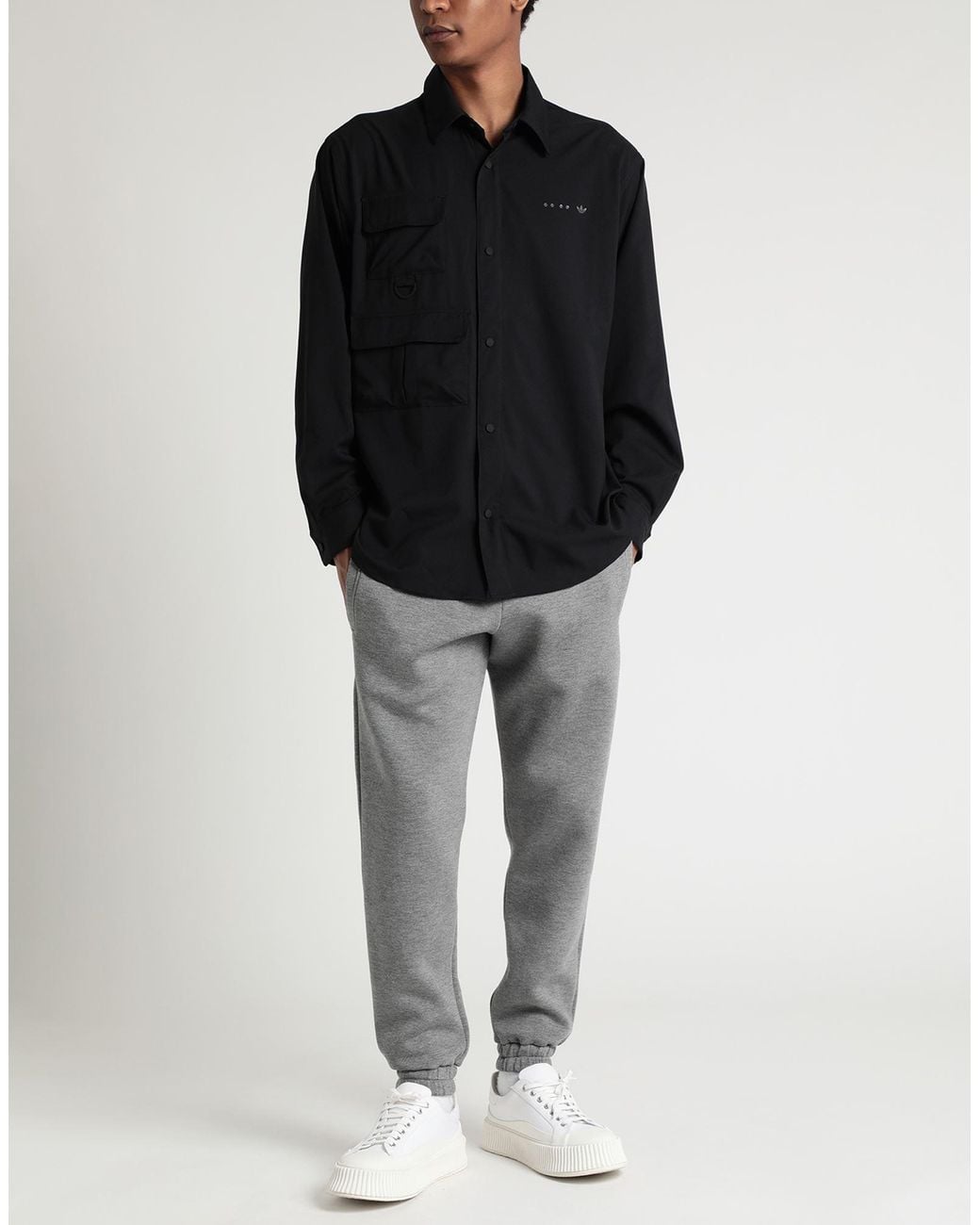 Lardini Gray Pants Viscose, Elastane for men