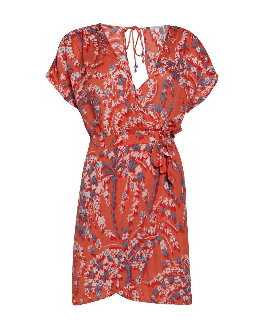 Poupette Red Mini Dress Viscose