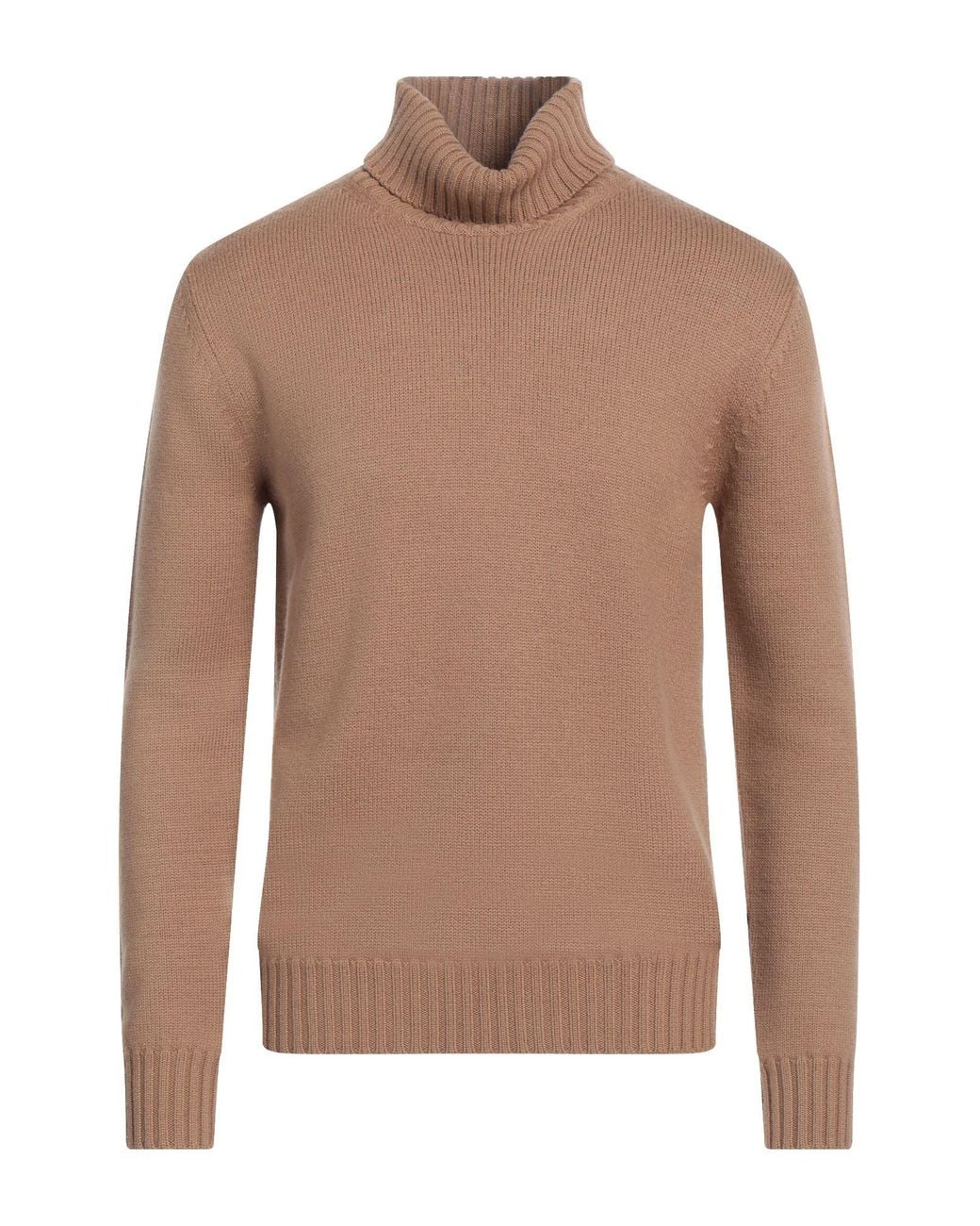 Alpha Studio Brown Turtleneck for men