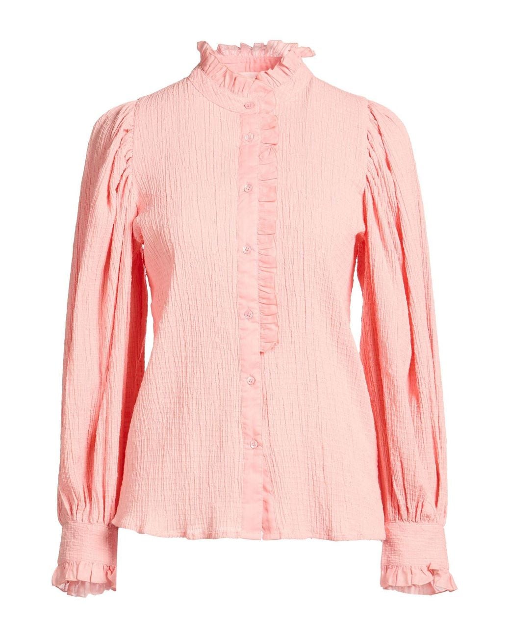 Antik Batik Pink Shirt Cotton