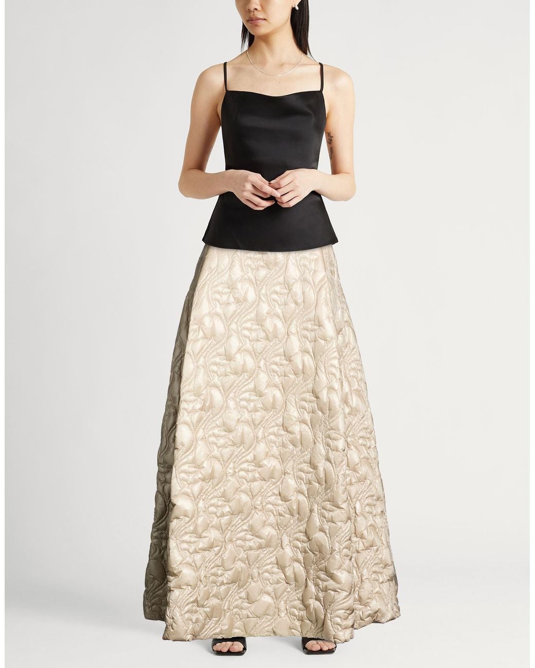 Herno Natural Maxi Skirt