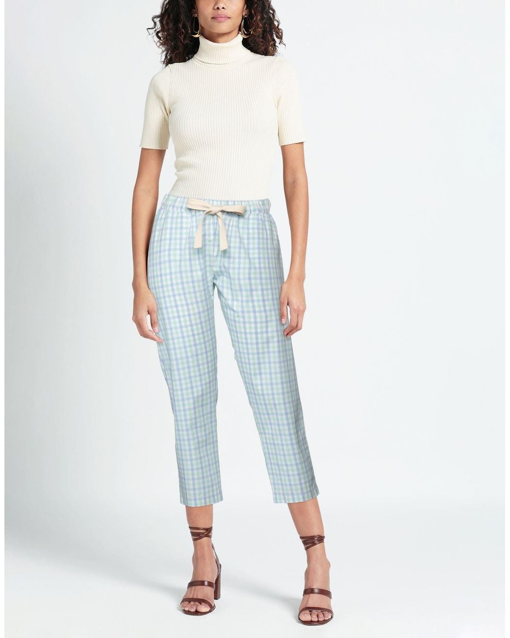 Semicouture Blue Trouser