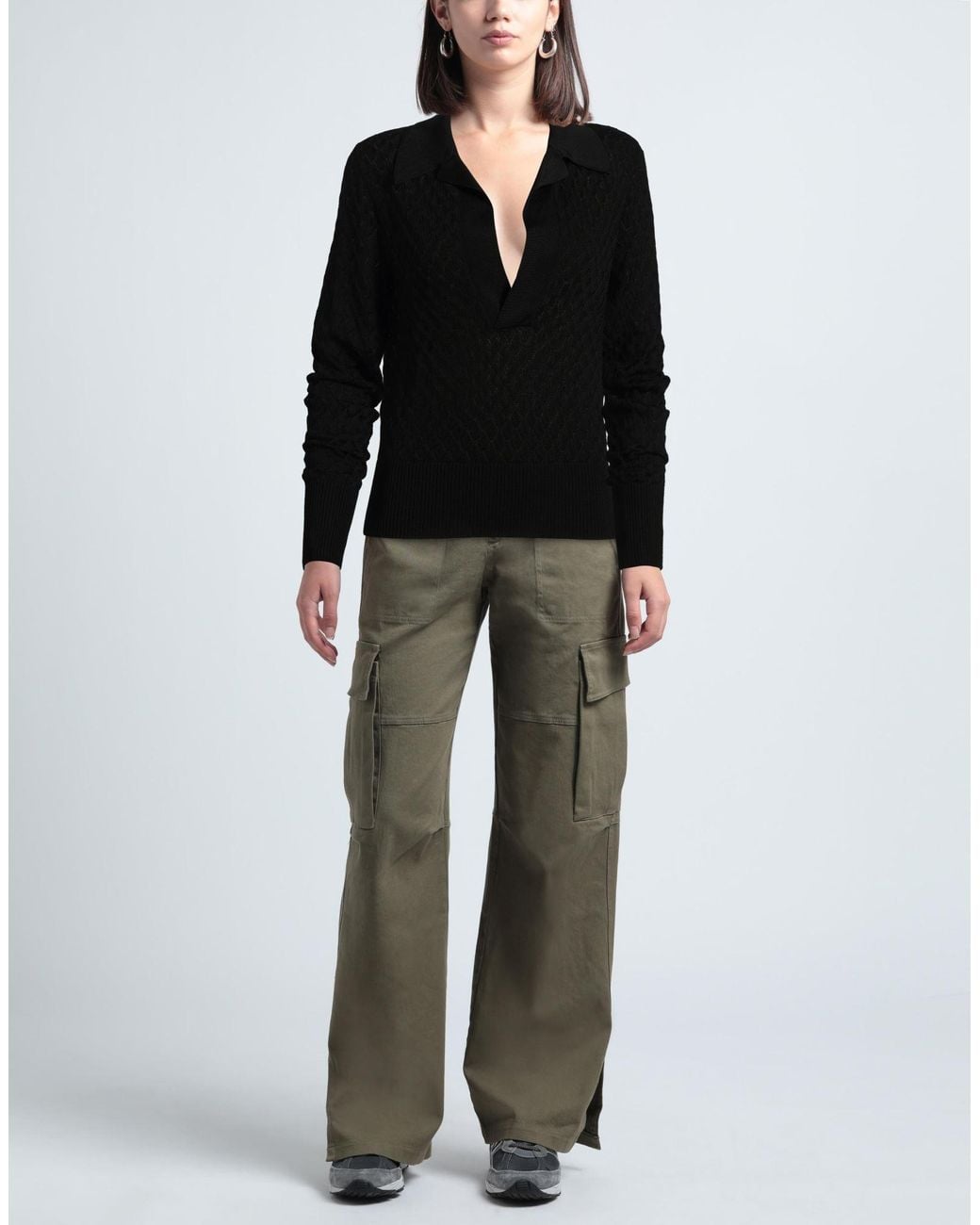 SAPIO Black Pullover