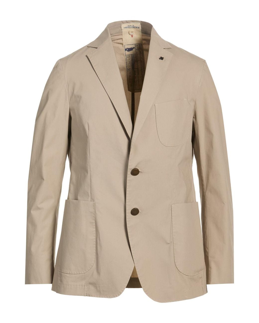 Messagerie Natural Blazer Cotton, Elastane for men