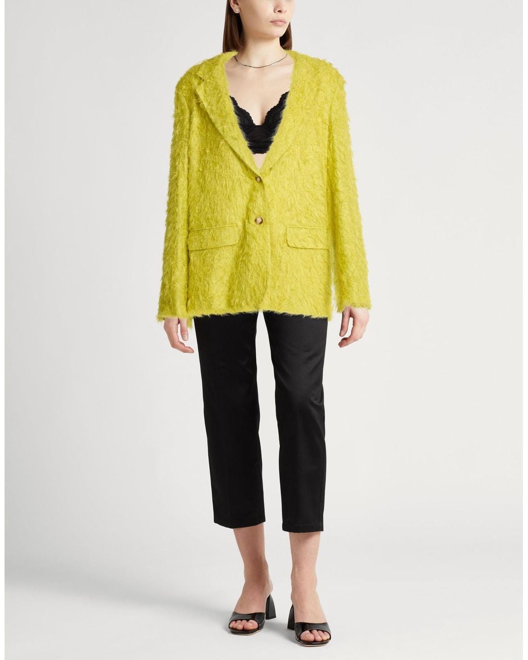 Americana Alysi de color Yellow