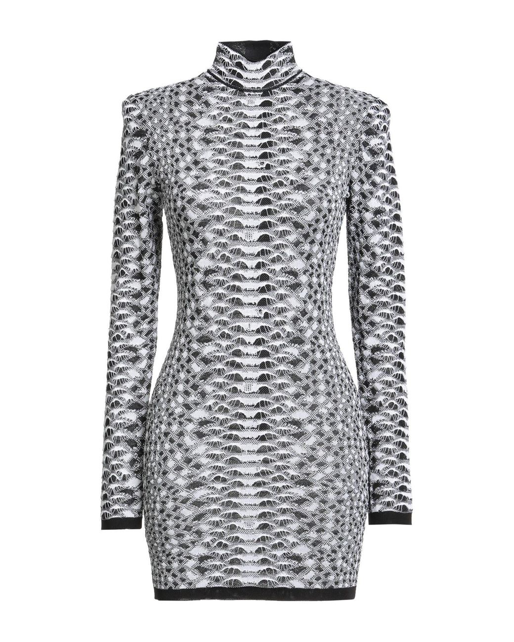 Balmain Black Mini Dress