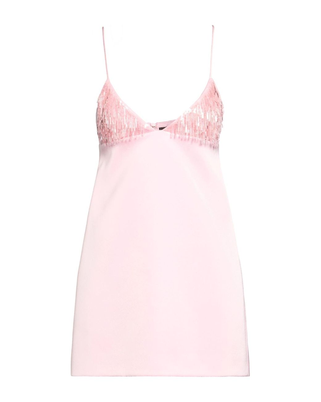 David Koma Pink Mini Dress Triacetate, Polyester