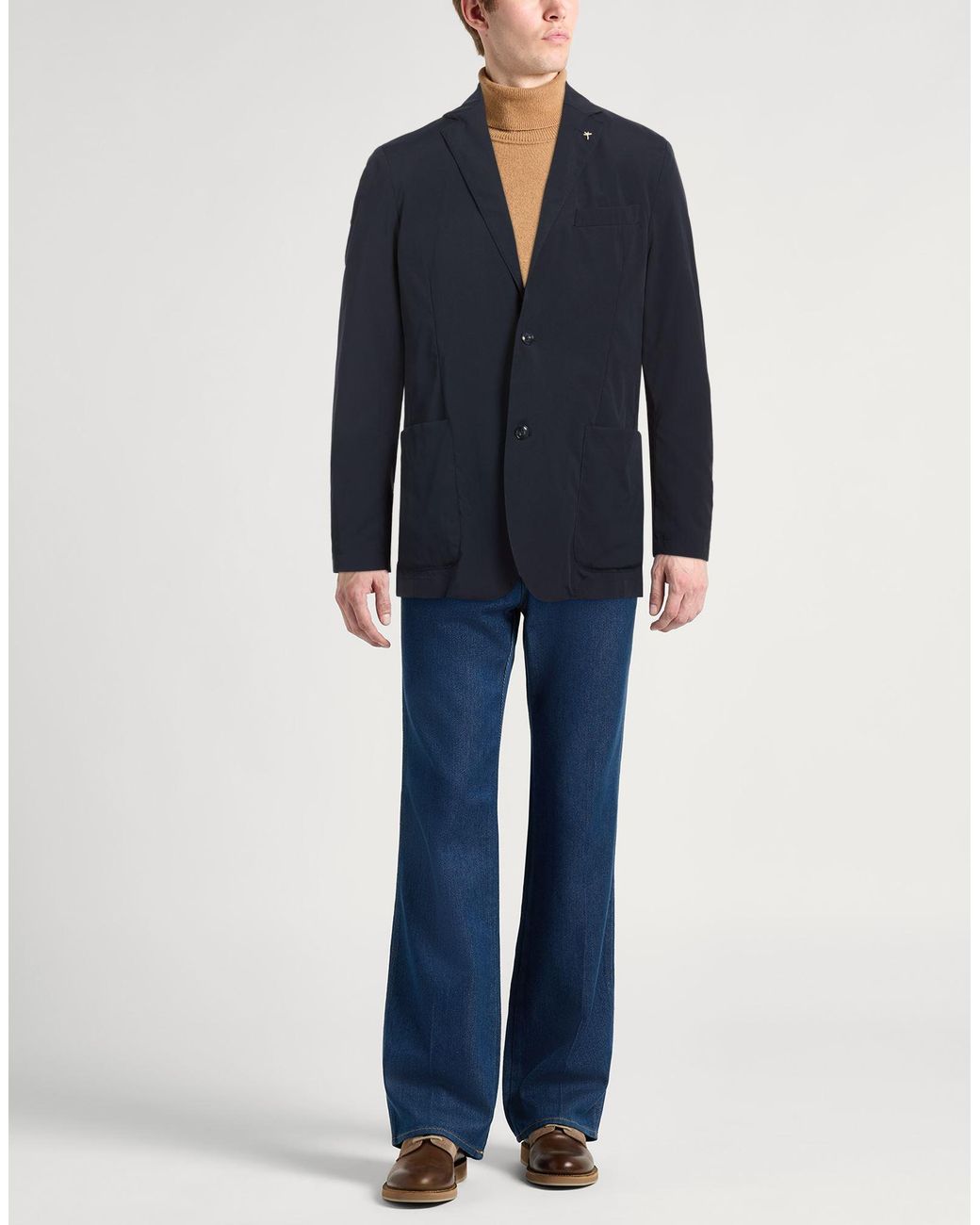 AT.P.CO Blue Blazers for men
