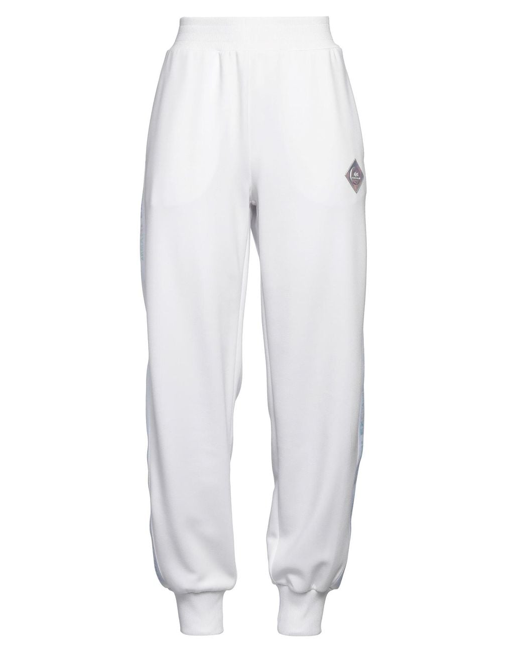 ARMANI EXCHANGE White Pants Polyester, Modal, Elastane, Cotton