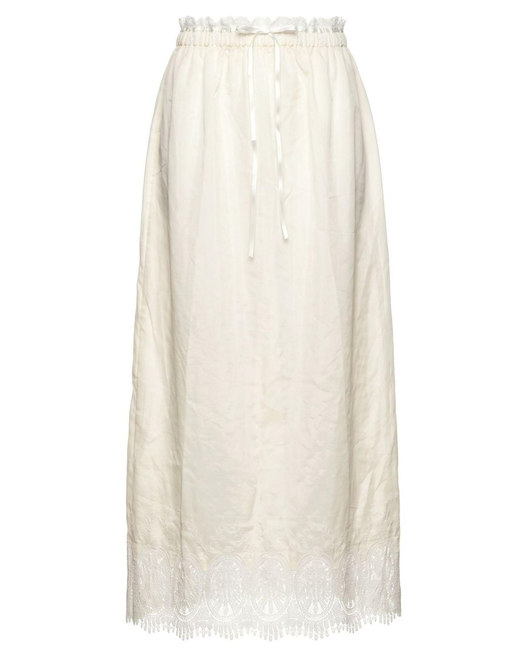 House Of Sunny White Maxi Skirts