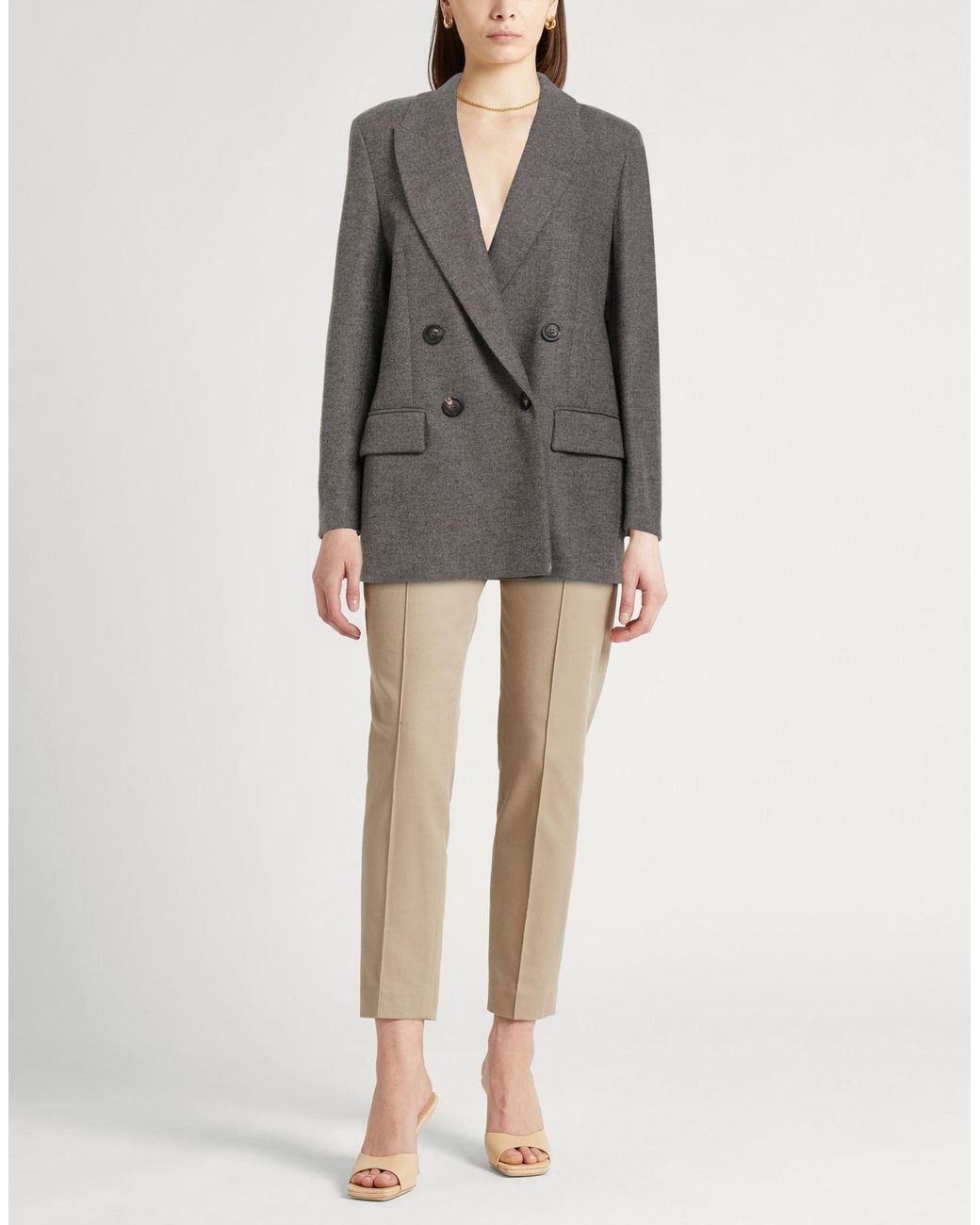 Peserico Gray Blazers