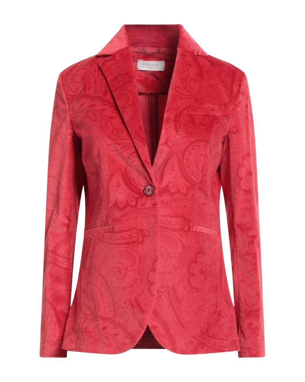 Circolo 1901 Red Blazer