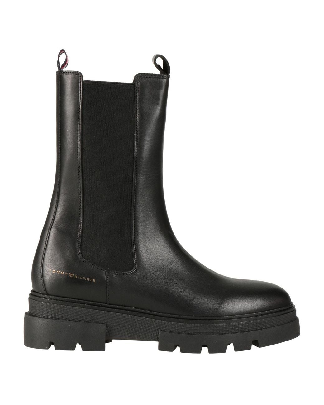 Tommy Hilfiger Black Ankle Boots