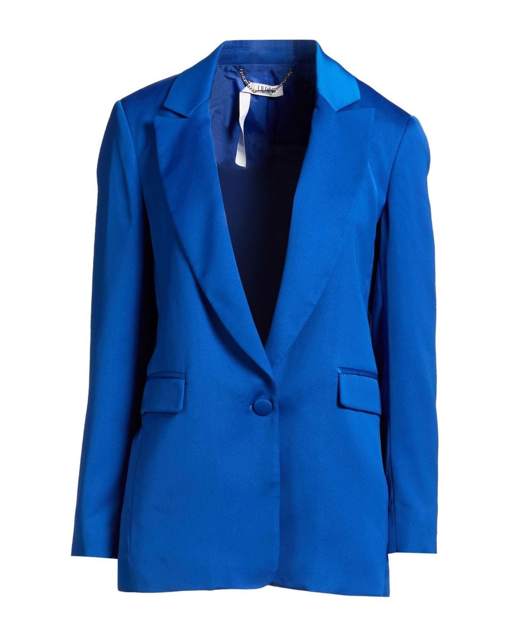 Liu Jo Blue Blazer Polyester