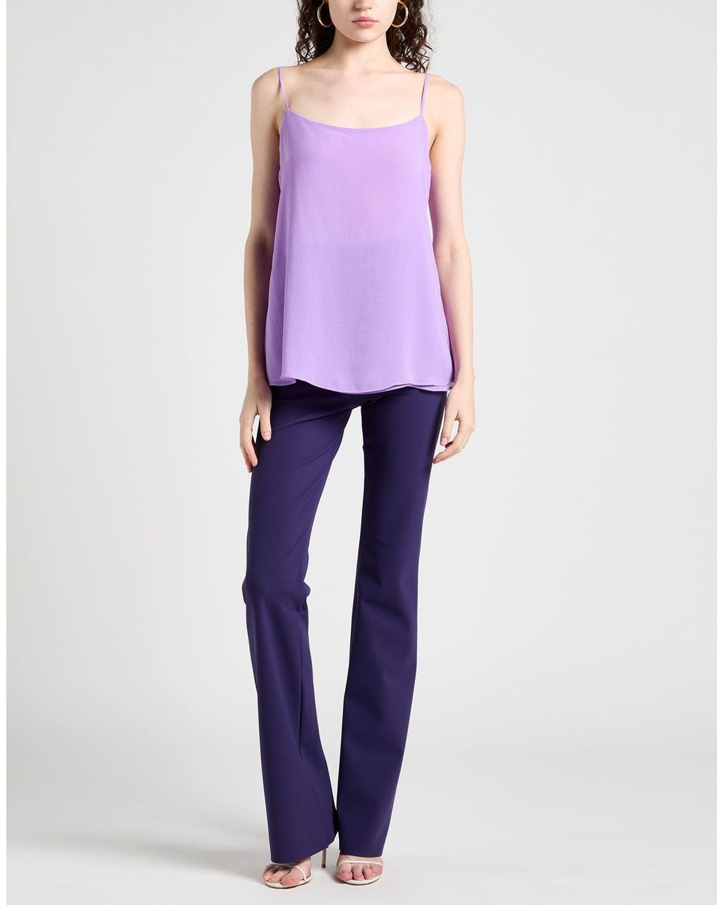 Camilla Purple Lilac Top Polyester
