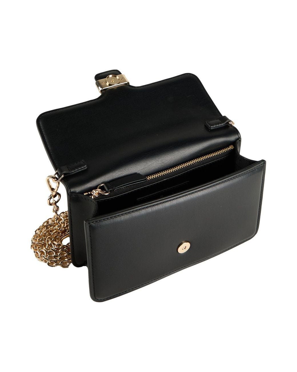 Tommy Hilfiger Black Clutch Polyurethane