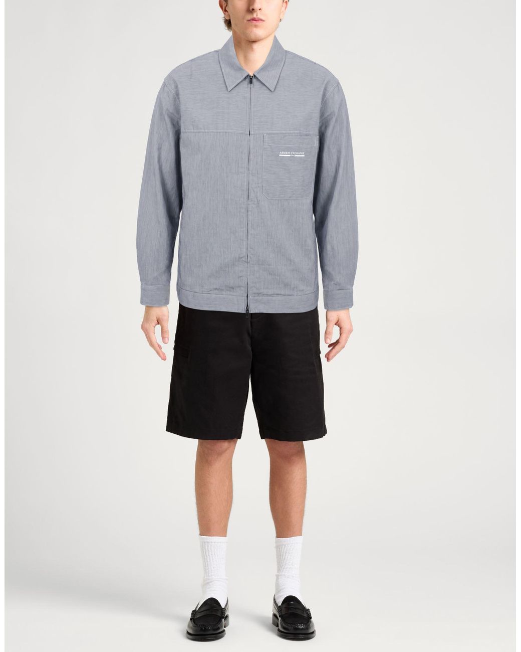 ARMANI EXCHANGE Gray Jackets for men