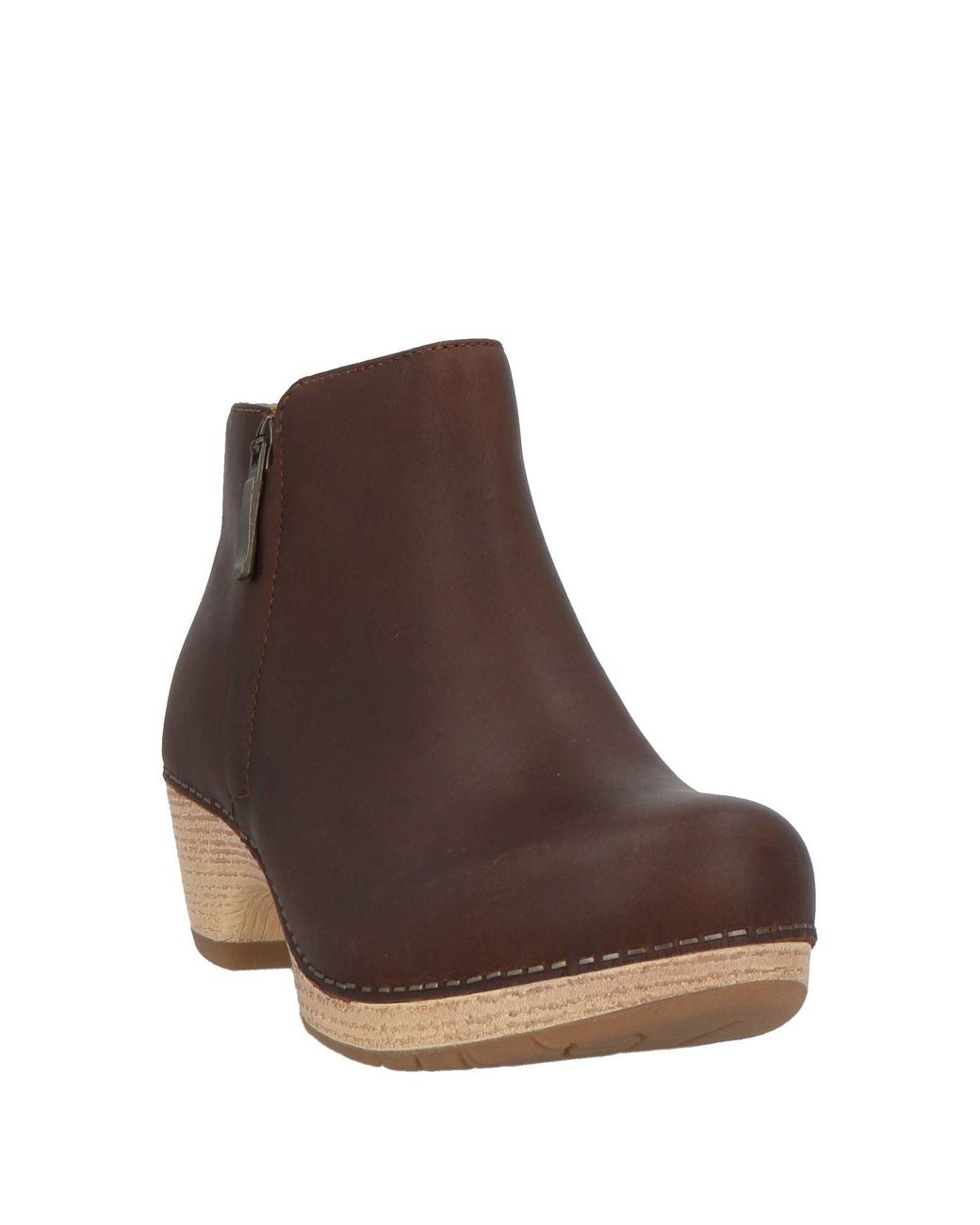 Dansko Brown Ankle Boots