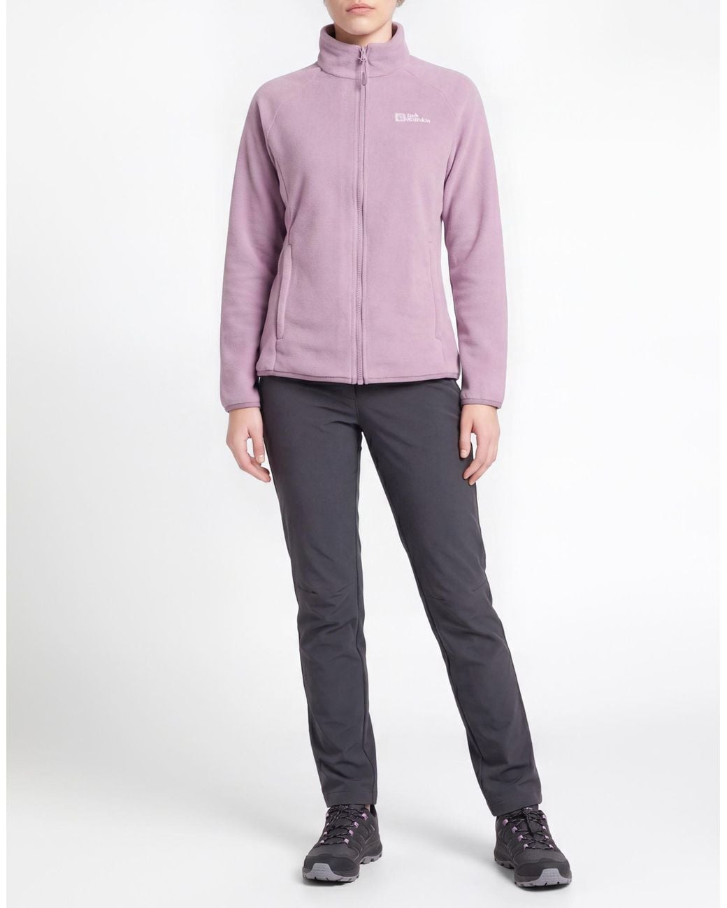 Jack Wolfskin Purple Sweatshirt