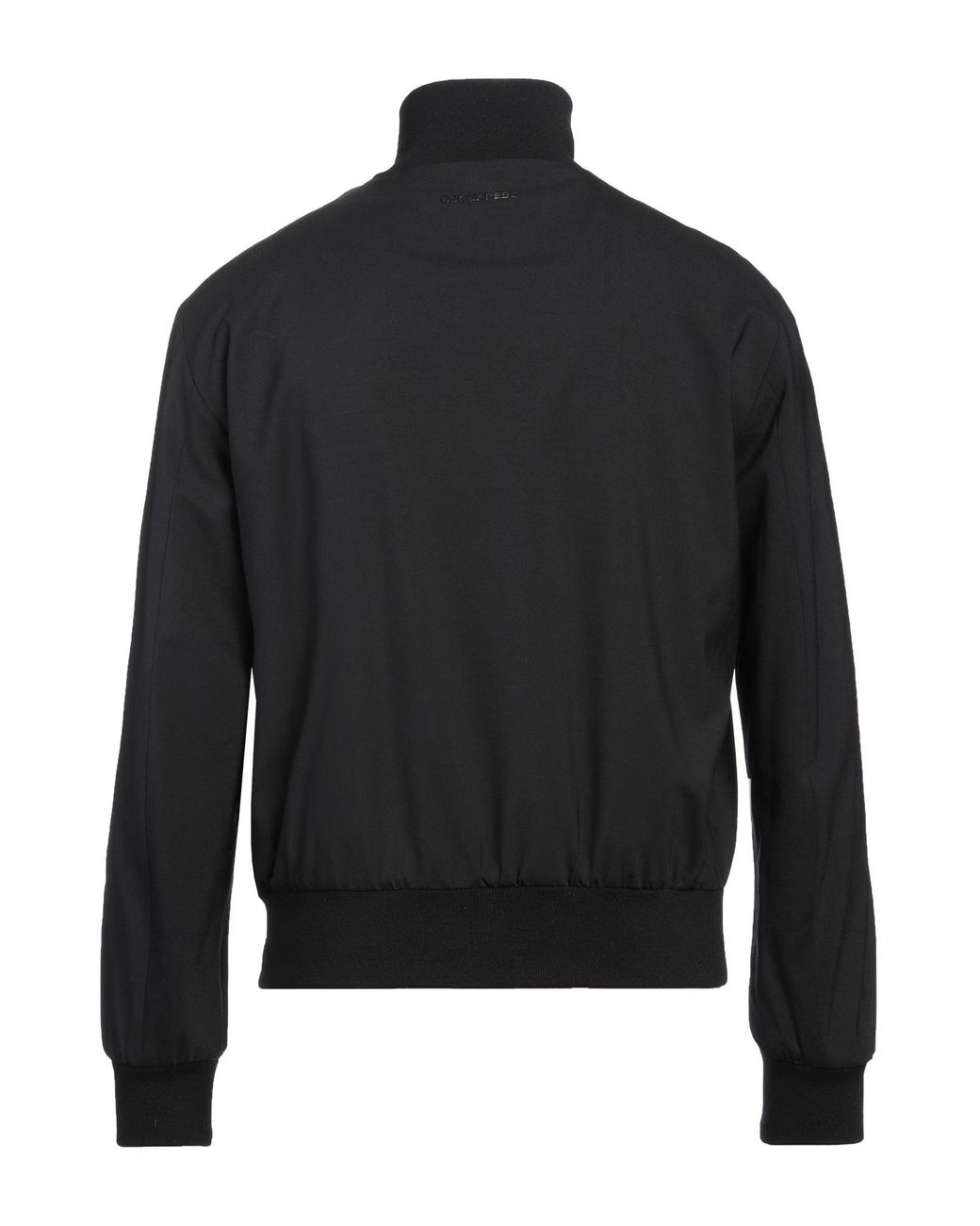 DSquared² Black Jacket Virgin Wool, Elastane, Polyester, Polyamide for men