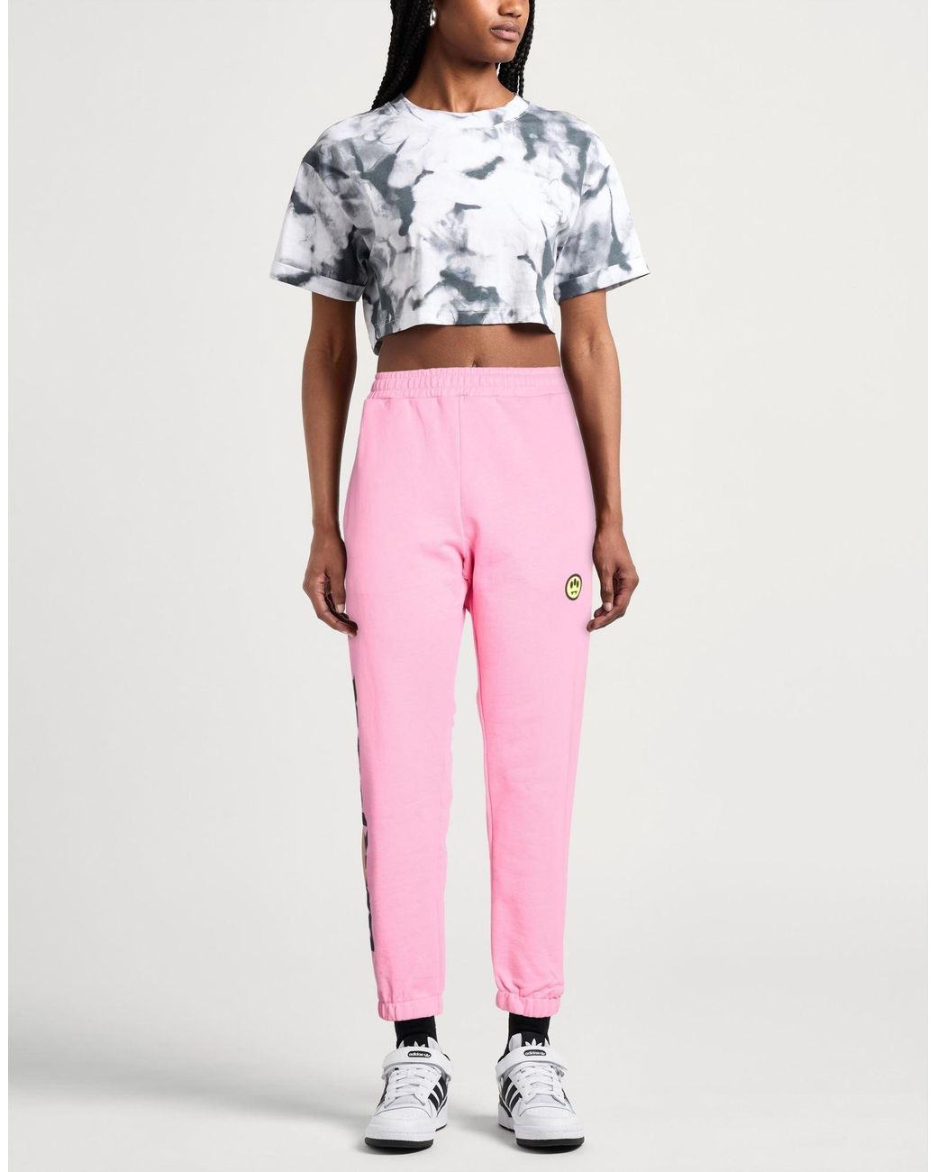 Barrow Pink Pants Cotton