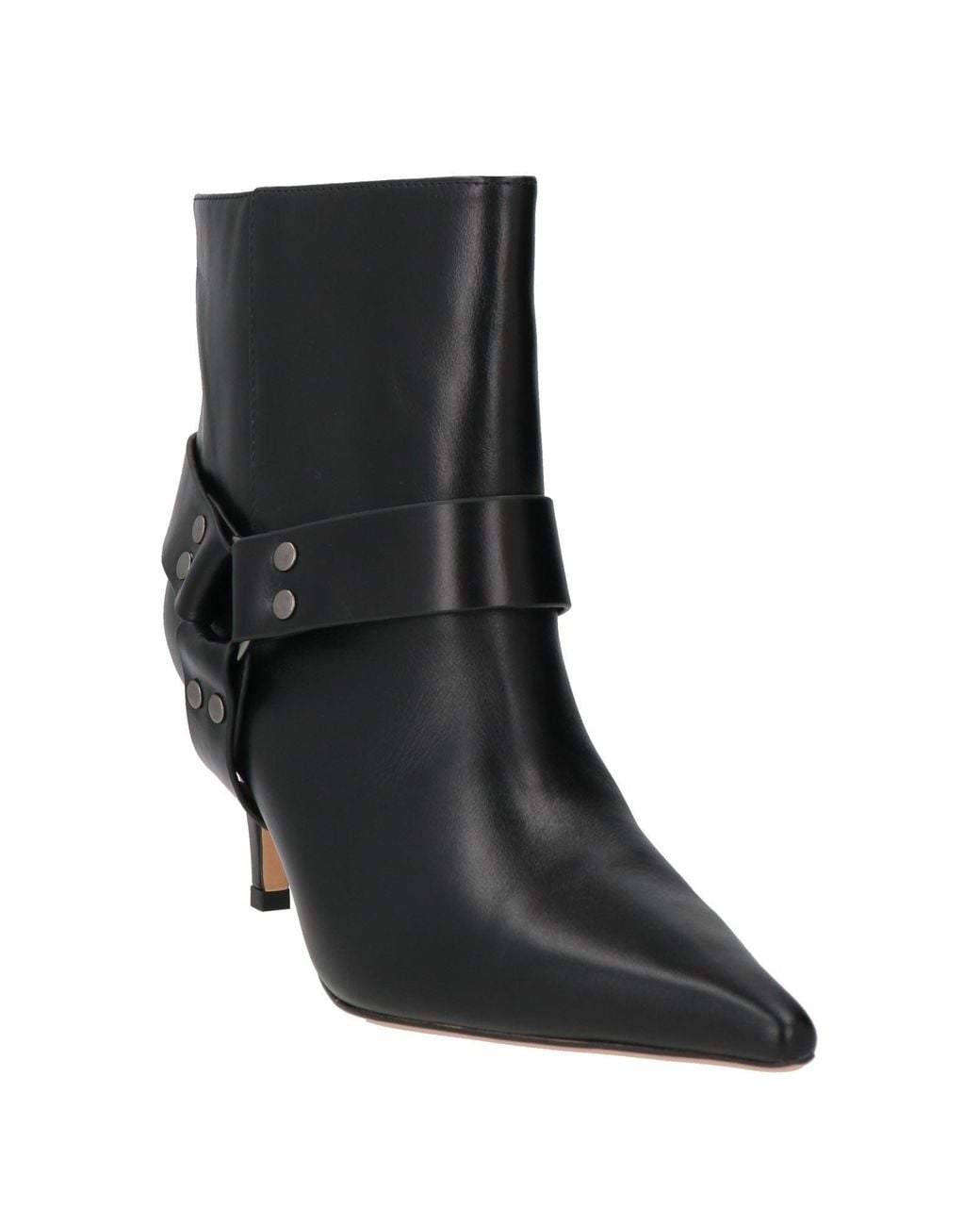 Lola Cruz Black Ankle Boots