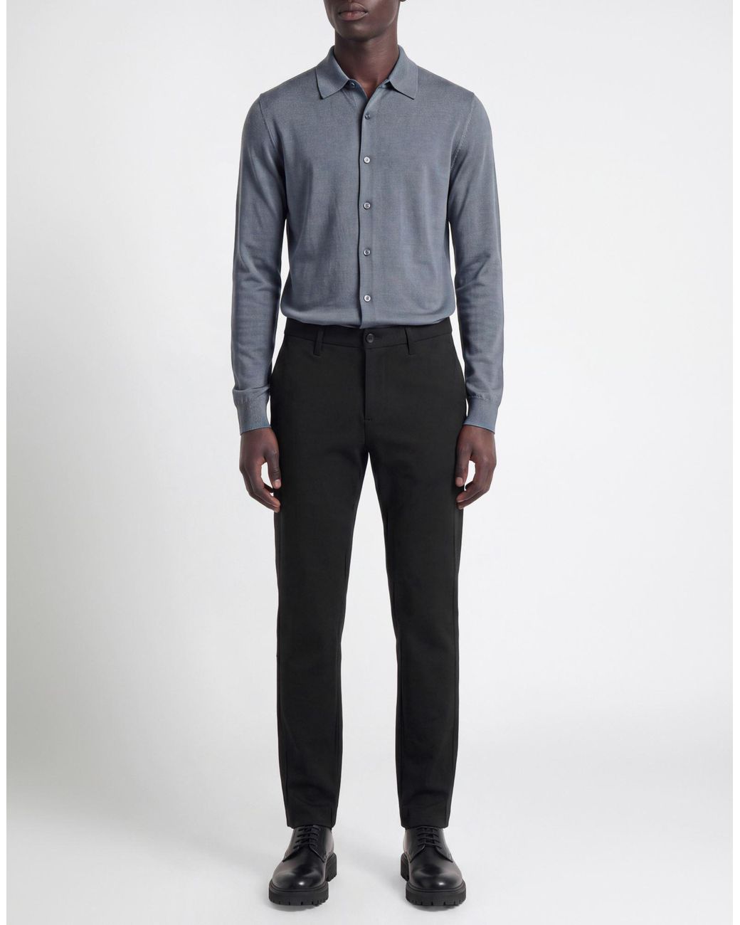 Squad² Blue Pants Viscose, Nylon, Elastane for men