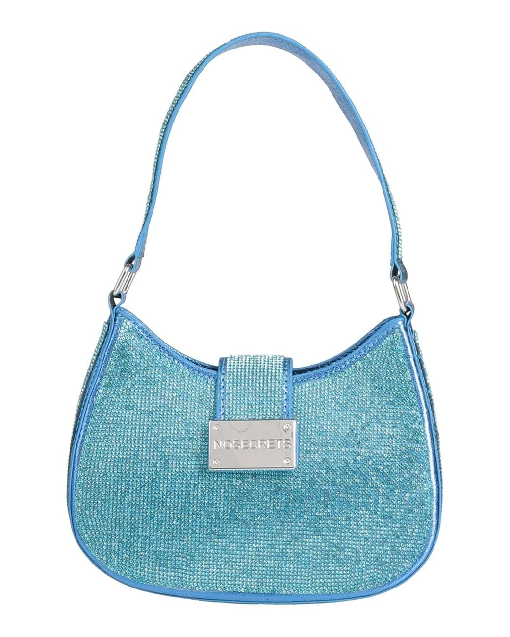 No Secrets Blue Shoulder Bags