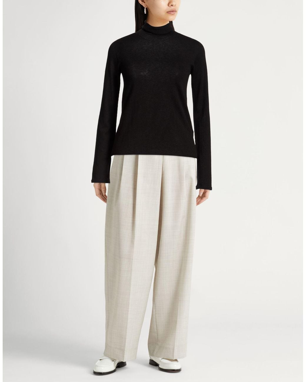 Majestic Filatures Black Turtlenecks