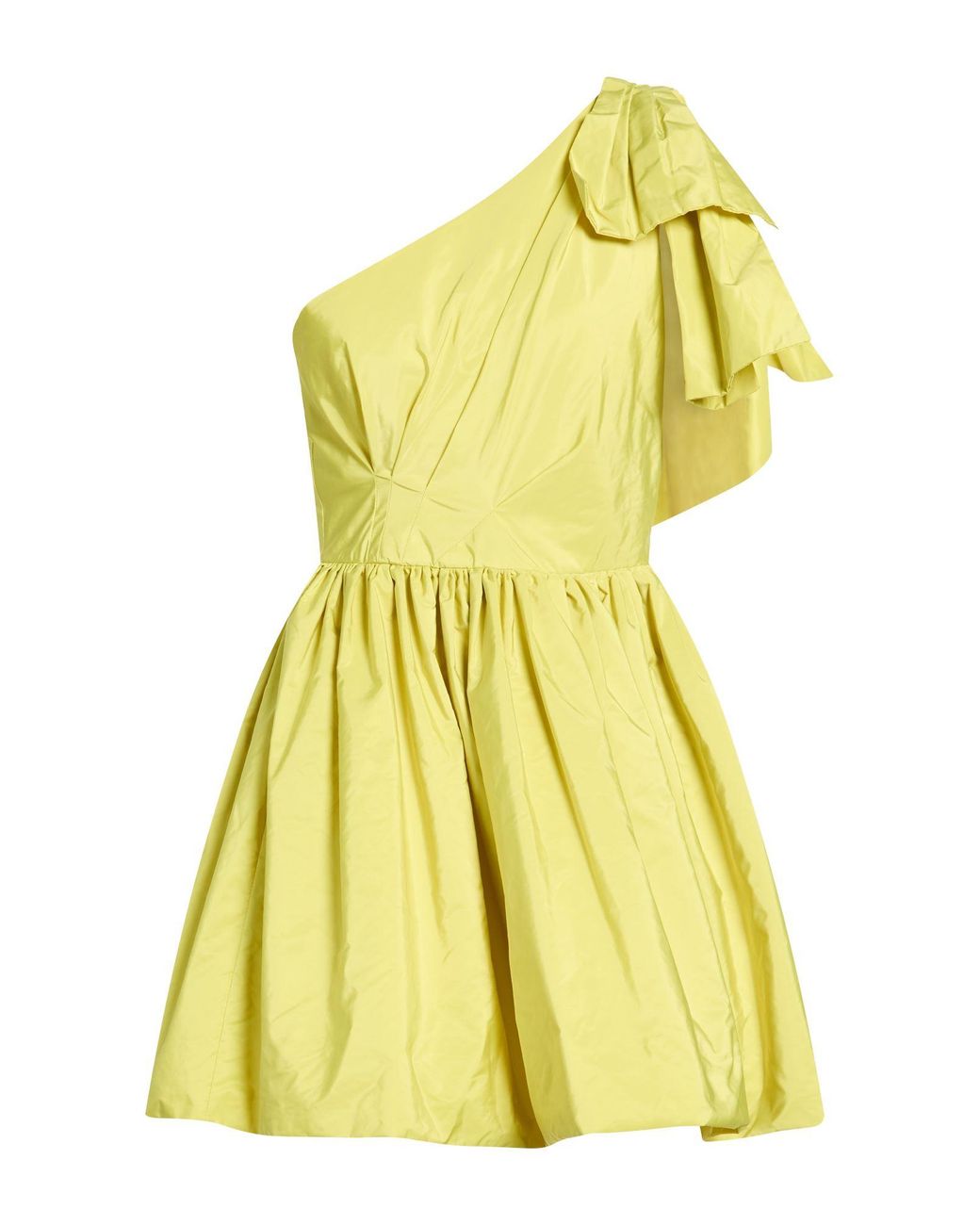 Dixie Yellow Lime Mini Dress Polyester