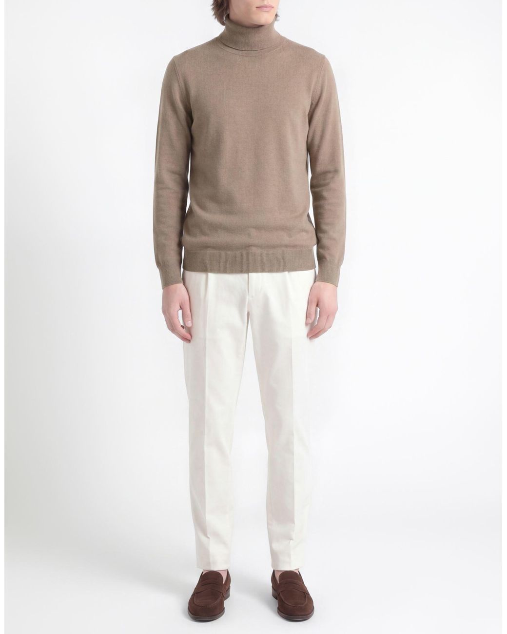 Altea Brown Turtleneck for men