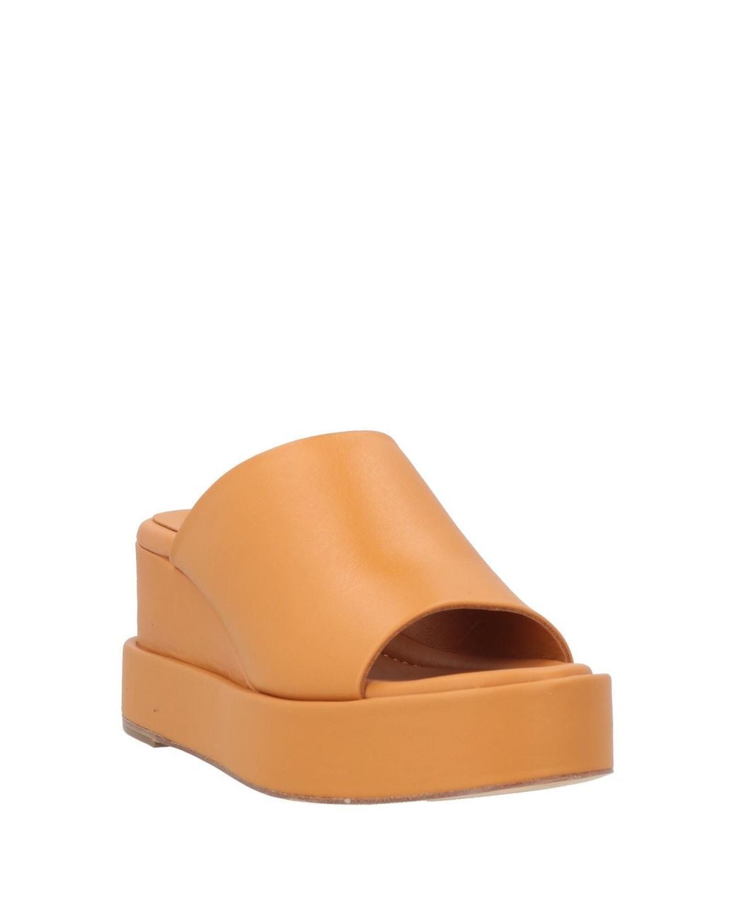 Paloma Barceló Orange Sandals