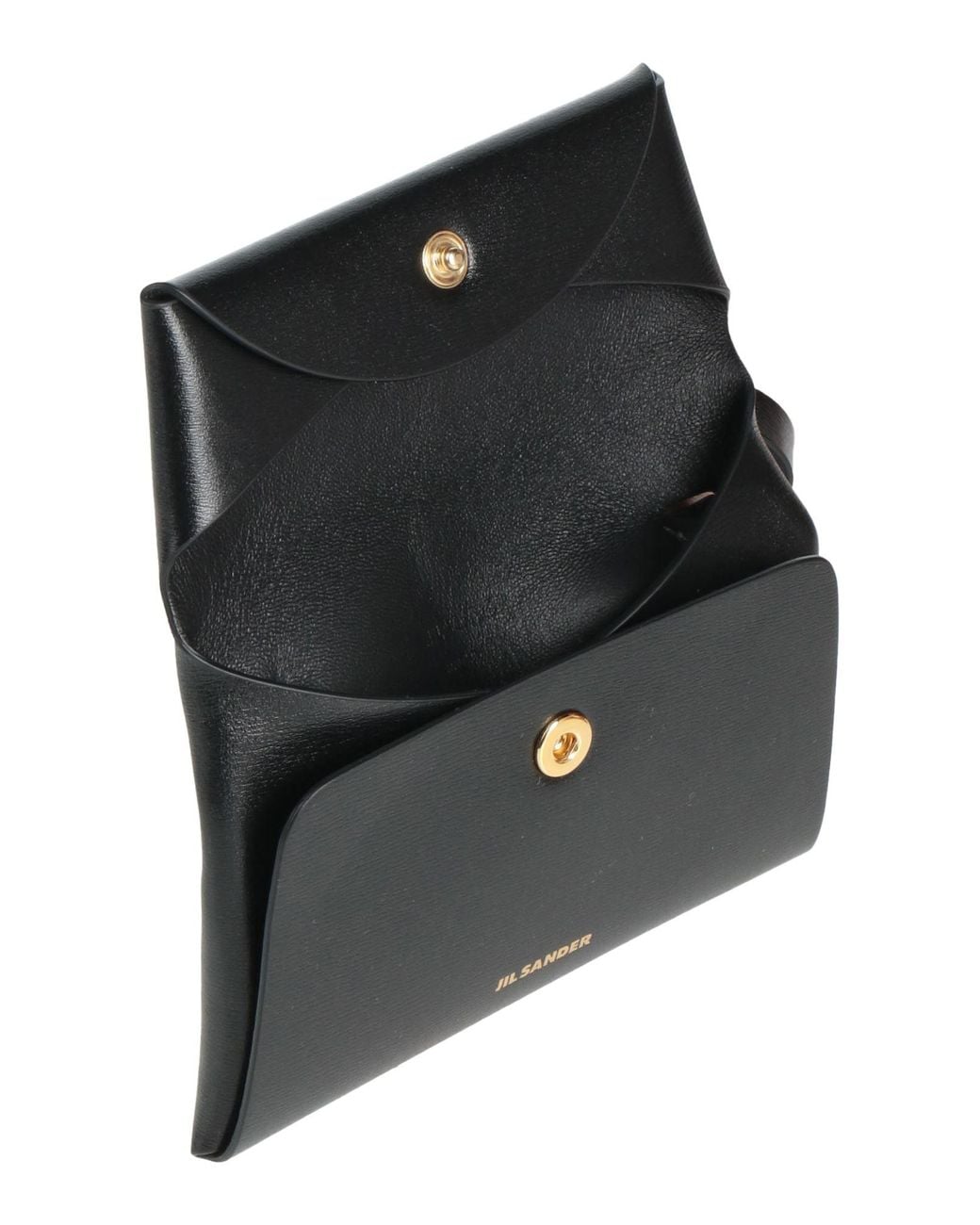 Jil Sander Black Cross-Body Bag Ovine Leather